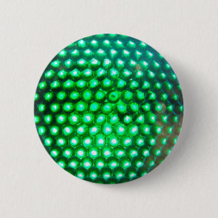 Badge Rond 5 Cm LED-vert-lumières948 DISCO BALL NEON VERT FLUX F