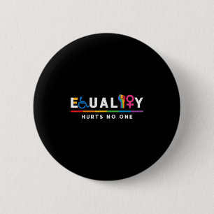 Badge Rond 5 Cm L'égalité nuit aux droits de l'homme Lgbt Gay Lgbt
