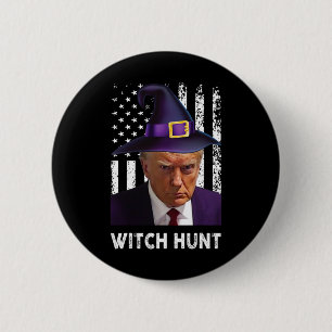 Badge Rond 5 Cm Légende du président Trump 2024 Mug-shot