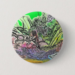 BADGE ROND 5 CM LÉGUMES
