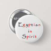 Badge Rond 5 Cm L'Egypte dans l'esprit (Devant & derrière)