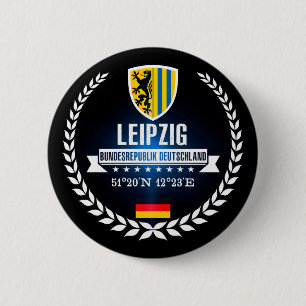 Badge Rond 5 Cm Leipzig
