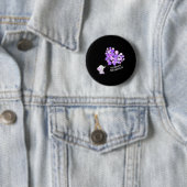 Badge Rond 5 Cm L'éléphant fait exploser les Lons Sensibilisation  (En situation)
