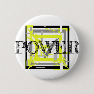 Badge Rond 5 Cm L'énergie électrique Art Abstrait