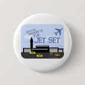 Badge Rond 5 Cm L'ensemble de jet ! (Devant)
