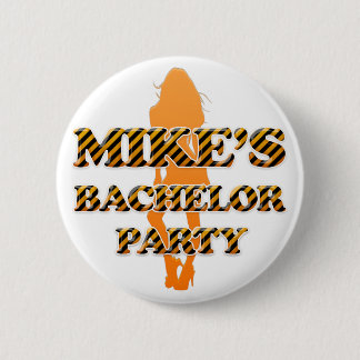 Badge Rond 5 Cm L'enterrement de vie de jeune garçon de Mike