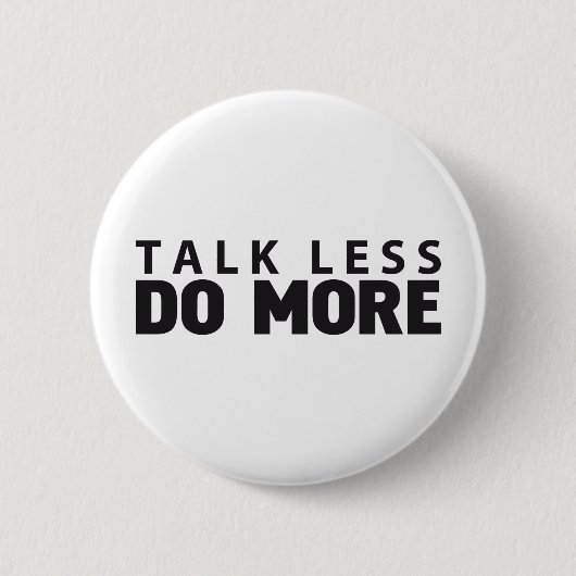 BADGE ROND 5 CM L'ENTRETIEN FONT MOINS PLUS (Devant)