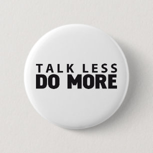 BADGE ROND 5 CM L'ENTRETIEN FONT MOINS PLUS