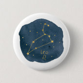 Badge Rond 5 Cm Leo (Devant)