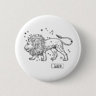 Badge Rond 5 Cm Leo