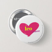 Badge Rond 5 Cm Leo (Devant & derrière)