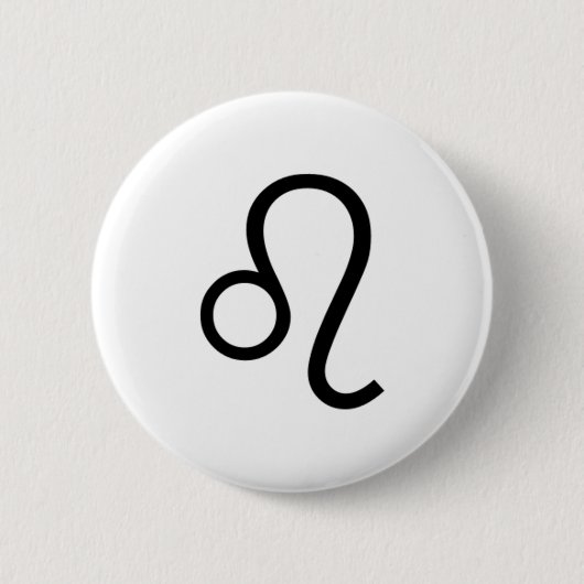 Badge Rond 5 Cm Leo (Devant)
