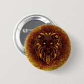 Badge Rond 5 Cm Leo, Leone (Devant & derrière)