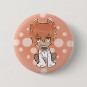 Badge Rond 5 Cm Leon (Devant)