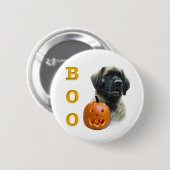 Badge Rond 5 Cm Leonberger Boo (Devant & derrière)