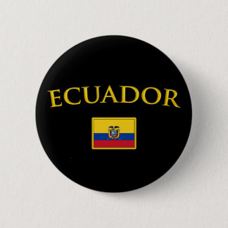 Badge Rond 5 Cm L'Equateur d'or