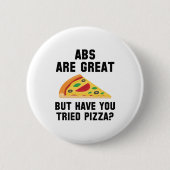 Badge Rond 5 Cm Les abs sont grands (Devant)