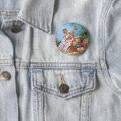 Badge Rond 5 Cm Les amants heureux (En situation)