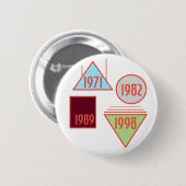 Badge Rond 5 Cm Les années (Devant & derrière)