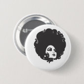 Badge Rond 5 Cm les années 70 Chick (Devant & derrière)