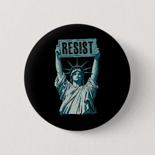 Badge Rond 5 Cm Les anti-Trump ne résistent pas à mon président