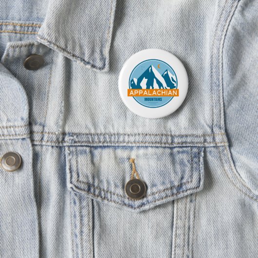 Badge Rond 5 Cm Les Appalaches (En situation)