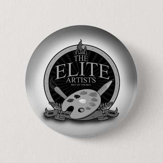 Badge Rond 5 Cm Les artistes d'élite (Devant)