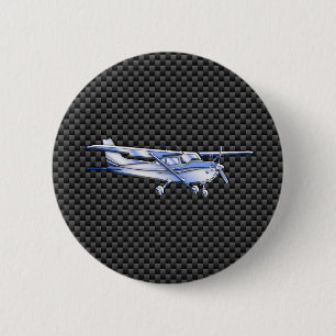 Badge Rond 5 Cm Les avions passent au bichromate de potasse comme