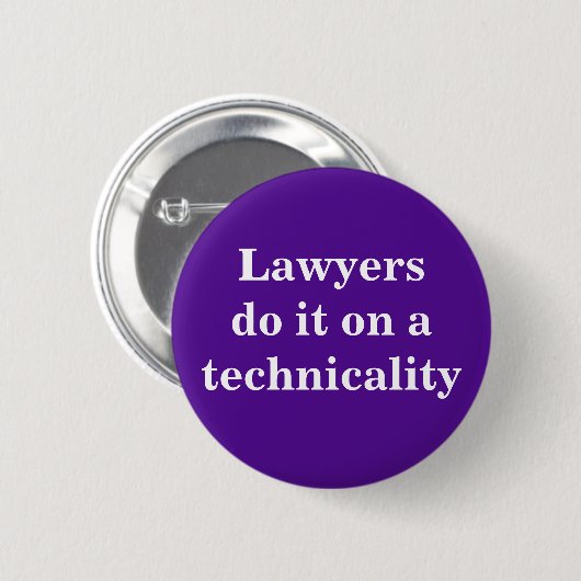 Badge Rond 5 Cm Les avocats le font sur un plan technique (Devant & derrière)