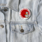 Badge Rond 5 Cm Les battements continueront jusqu'à ce que le (En situation)
