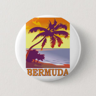Badge Rond 5 Cm Les Bermudes