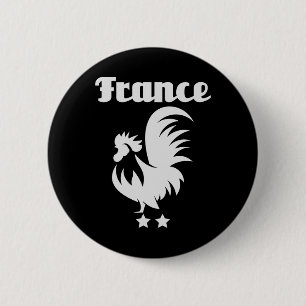 Badge Rond 5 Cm Les Bleus 2025 Football Français France Vintage Re
