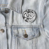 Badge Rond 5 Cm Les bleus amers de rat (En situation)