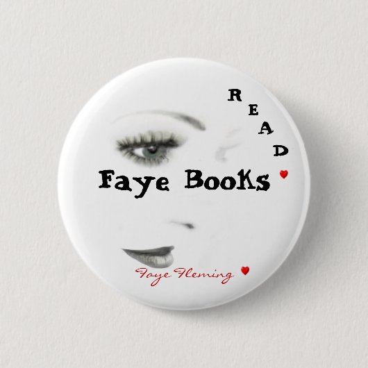 Badge Rond 5 Cm Les boutons ont indiqué Faye Fleming (Devant)