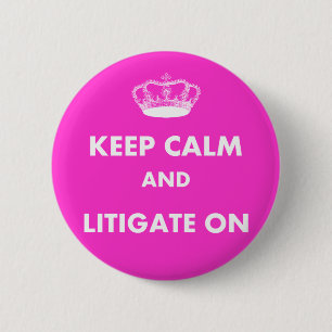 Badge Rond 5 Cm Les cadeaux d'avocat/étudiant en droit "gardent l