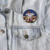 Badge Rond 5 Cm Les cadeaux Las Vegas (En situation)