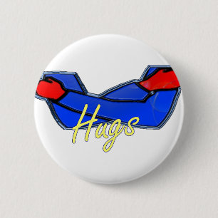 Badge Rond 5 Cm Les câlins