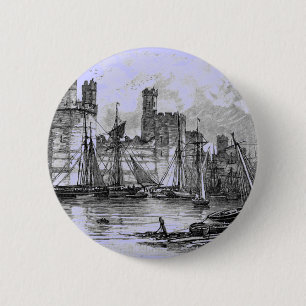 Badge Rond 5 Cm Les châteaux