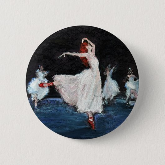 Badge Rond 5 Cm Les Chaussures rouges (Devant)