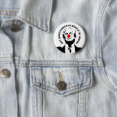 Badge Rond 5 Cm Les clowns et la pandémie (En situation)