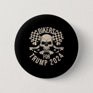 Badge Rond 5 Cm Les cyclistes de Trump font revenir l'Amérique aux