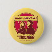 Badge Rond 5 Cm Les données Goonies Expletive (Devant)
