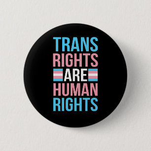 Badge Rond 5 Cm Les Droits Trans Sont Le Mois De La Fierté Des Dro