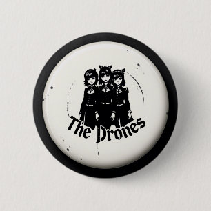 BADGE ROND 5 CM LES DRONES