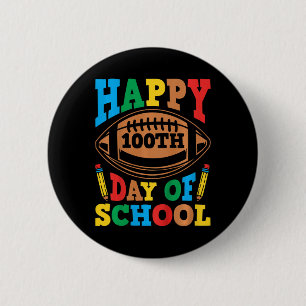 Badge Rond 5 Cm Les Enfants Joyeux 100E Jour De L'École Garçons 10