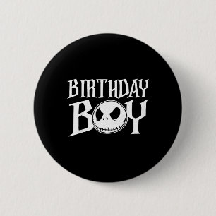 Badge Rond 5 Cm Les enfants Le Noël effrayant avant l'anniversaire