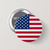 Badge Rond 5 Cm Les Etats-Unis diminuent (Devant & derrière)