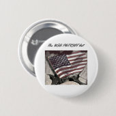 Badge Rond 5 Cm Les Etats-Unis Patriot Act (Devant & derrière)