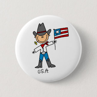 Badge Rond 5 Cm Les Etats-Unis se boutonnent