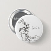 Badge Rond 5 Cm Les fées vivent : Période glaciaire (Devant & derrière)
